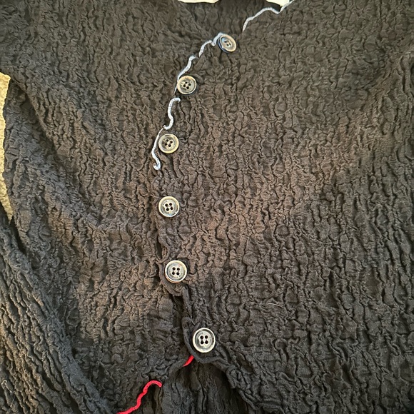 Anderson Bell black cotton cardigan SSENSE exclusive - Picture 6 of 8